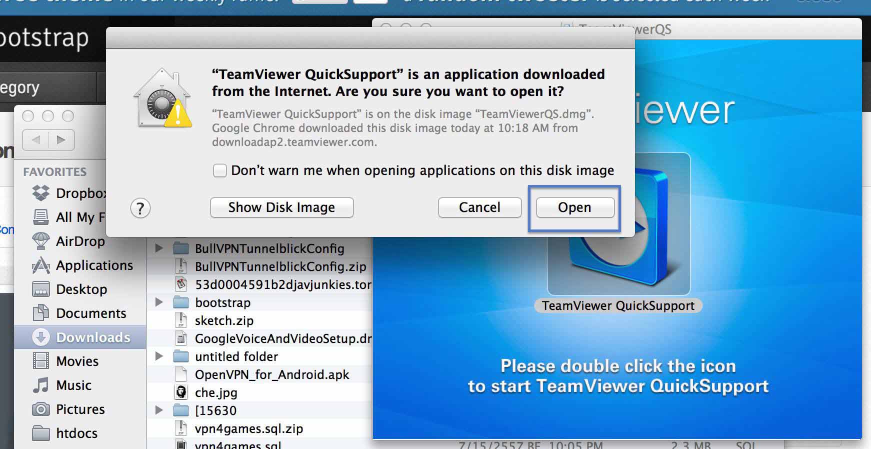 teamviewer for pc to mac
